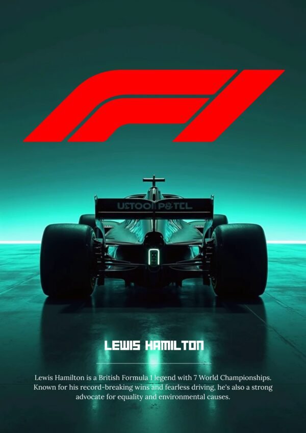 F1 - Aesthetic Sports Car wall Posters 