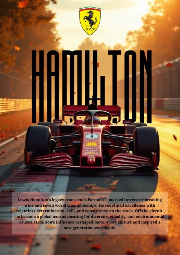 Hamiltons Legacy - Aesthetic Sports Car Posters